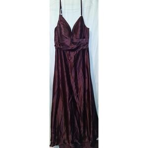 Elegant Deep Purple Formal Dress – Large- XL